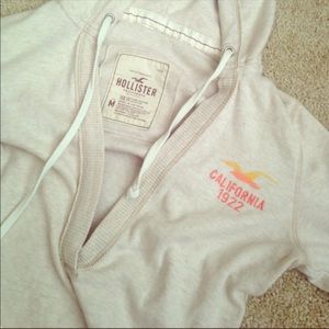 Beige Hollister tunic medium